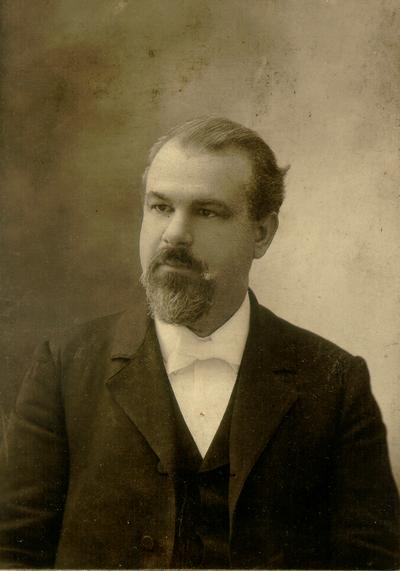 Portrait of a man; E. Jungermann, Columbus, GA