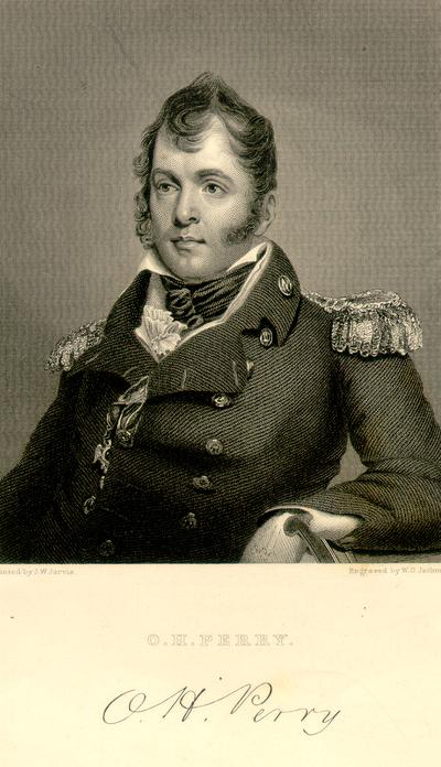 Engraving: O.H. Perry. Painted by J.W. Jarvis. Engraved by W.G. Jackman
