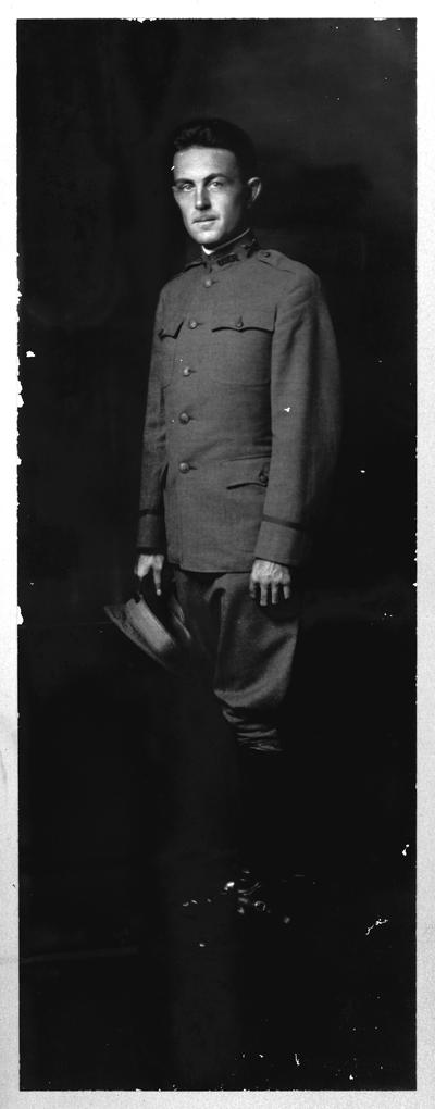 Unidentified man in uniform. Dec'r 13, 1917.; Pirie McDonald, Photographer-of-men. New York