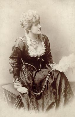Ellen Terry; no photographer or place given