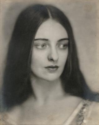 Unidentified female; no photographer or place given