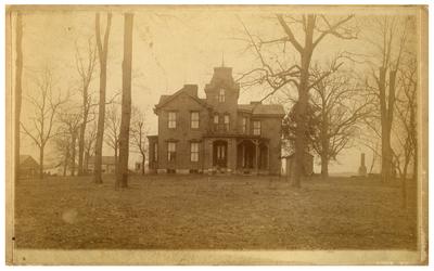 Home of Major Philip Preston Johnston (1841?-1925), Johnston's Woods at Bryan Station