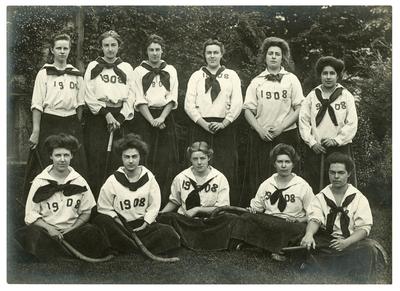 Bryn Mawr College, 1908 field hockey team