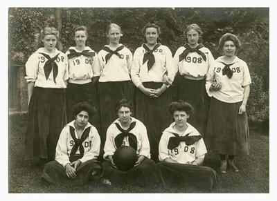 Bryn Mawr College, 1908 basketball team