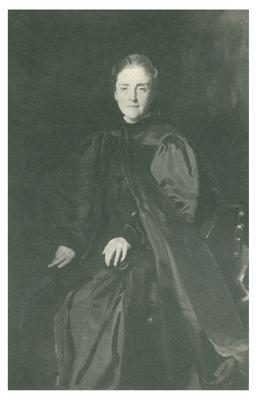 Bryn Mawr College, unidentified woman in academic robes