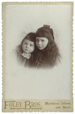Two unidentified girls