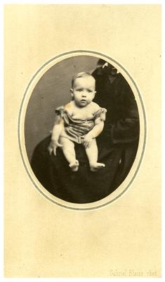 Unidentified infant (enlargement of #125 and #229)