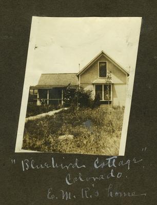 Elizabeth Madox Roberts home in Colorado, album page notes: 