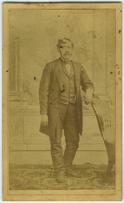 Unidentified male ; photo located on page 2 of album