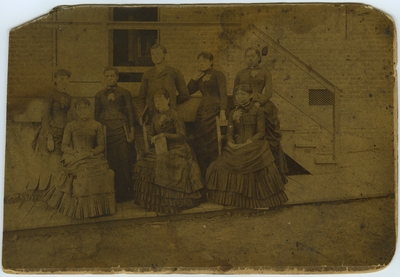 Spencer Farm family class of African American women (information provided with photograph)