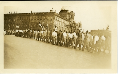 Nazi parade.   