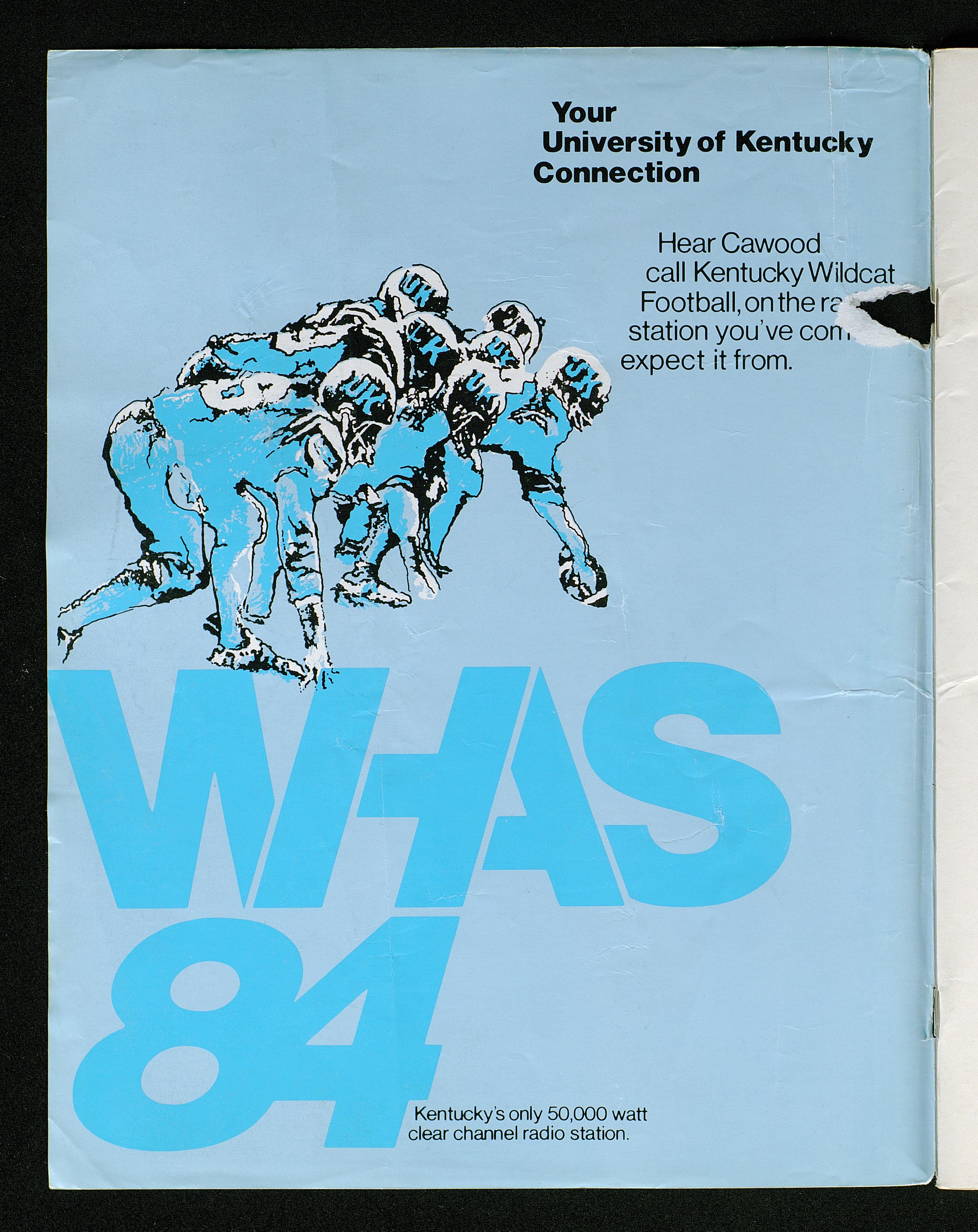 University of Kentucky vs. University of Mississippi, October 13, 1979