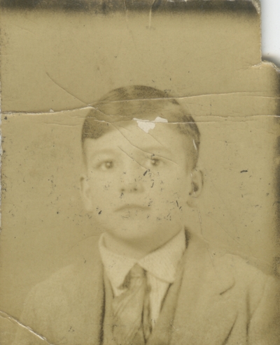 unidentified young boy