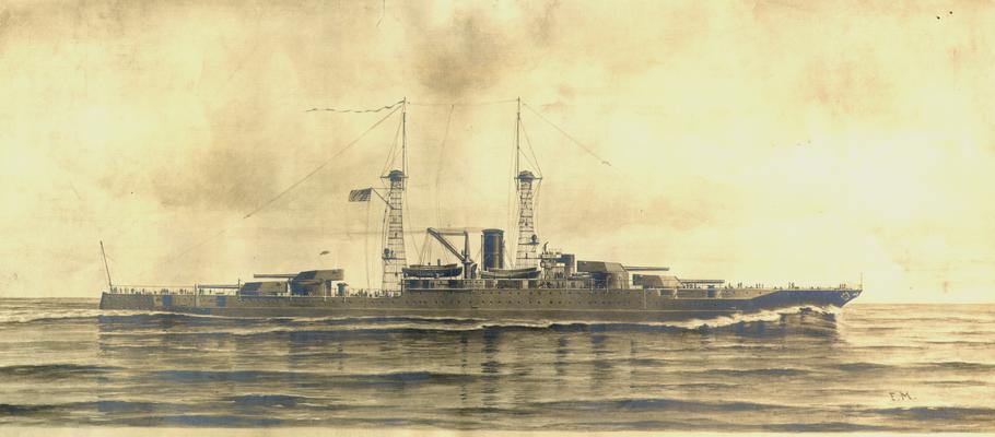 U.S. Battleship 'California' and Class