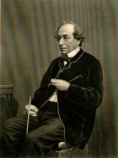 Disraeli Likeness from a recent Photograph from life. Johnson, Wilson, & Co. Publishers, New York
