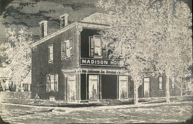 Madison House: where Jeff Davis lived while a Student of Transylvania University