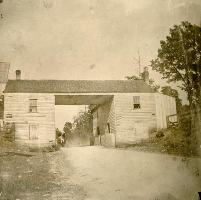 The Last of the 'Mohicans'. 1st [first] toll gate: Harrodsburg Road. Compliments J.A. Roche