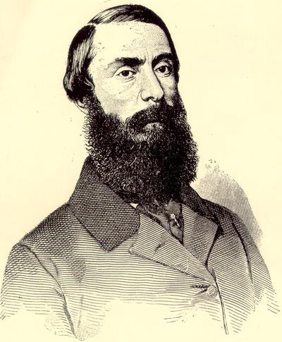 Engraving of Edward C. Marshall by Louis Truly