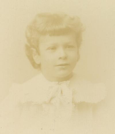 Portrait of a young boy; Mullen: Lexington, KY