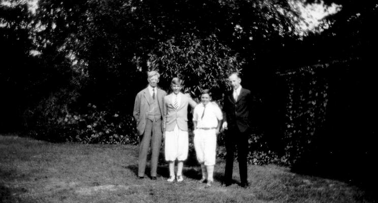 T. Hart Shelby, Ned Shelby, Francis Wilson, and Thomas Shelby