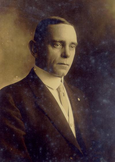 Portrait of a man; Miller