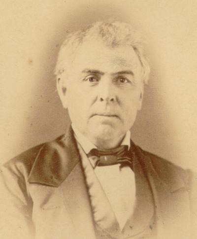 Portrait of a man; J.Taylor, 189 & 191 6th Ave