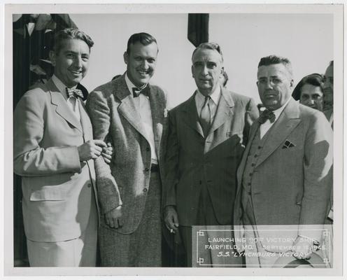 Page 14 of 38, Vinson with three unidentified men