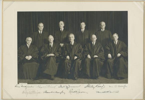 Official photograph of the Supreme Court