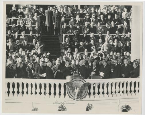 Inauguration for President Harry S. Truman