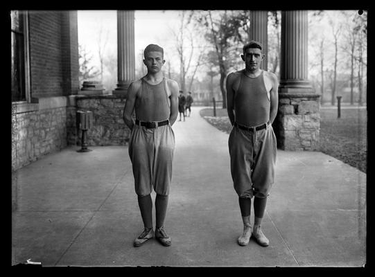 George Zerfoss (left) and Derrill Hart (right) at Woodland