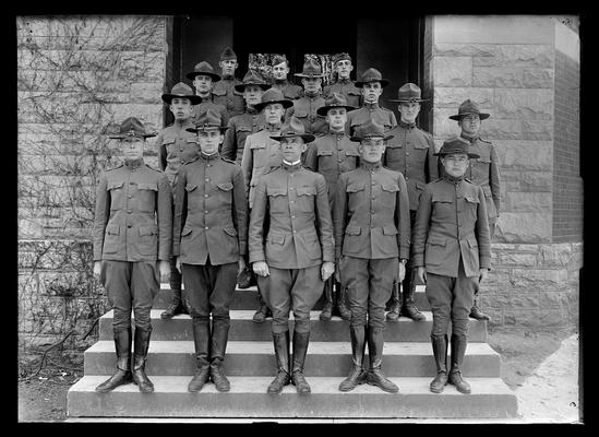 Military Department Reserve Officers Training Corps 1919, Major David O. Byars, Commandant
