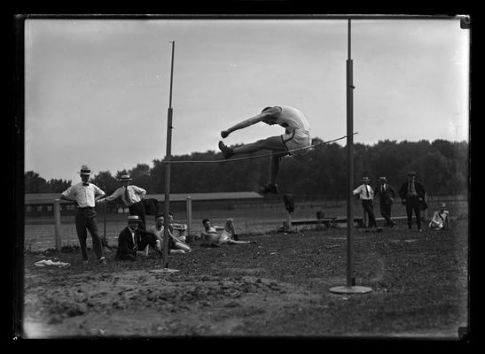 Track meet, Wilhelm jumping