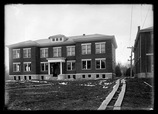 Norwood Hall, wooden plank walk