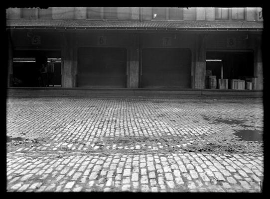 Vine Street Freight Depot, Commerce Street side, sections 5 through 8
