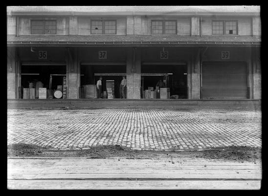 Vine Street Freight Depot, Commerce Street side, sections 36 through 39