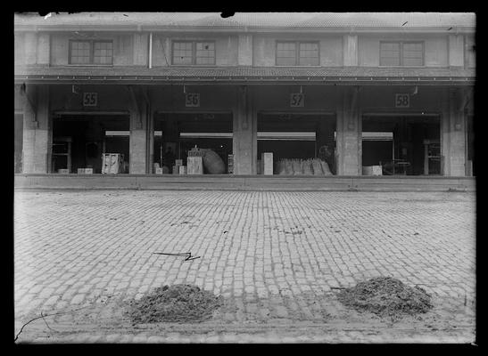 Vine Street Freight Depot, Commerce Street side, sections 55 through 54