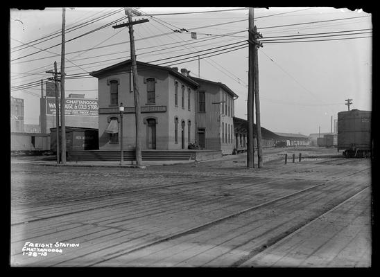 Chattanooga, Queen and Crescent freight station