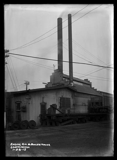 Chattanooga, engine room and boiler house