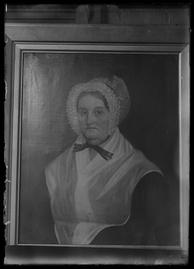 Judge Kinkead, portrait, older woman in bonnet, copy