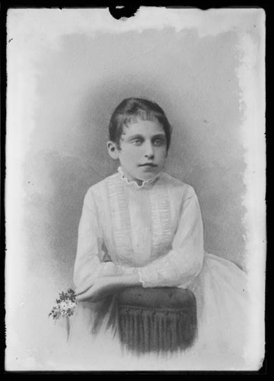 Mrs. Jones' sister, copy from tinted photograph