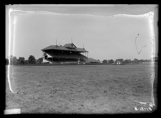 Grandstand at Red Mile, B company's home