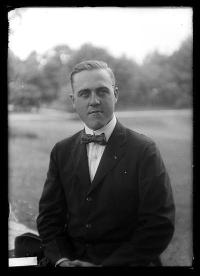 Young man, close up