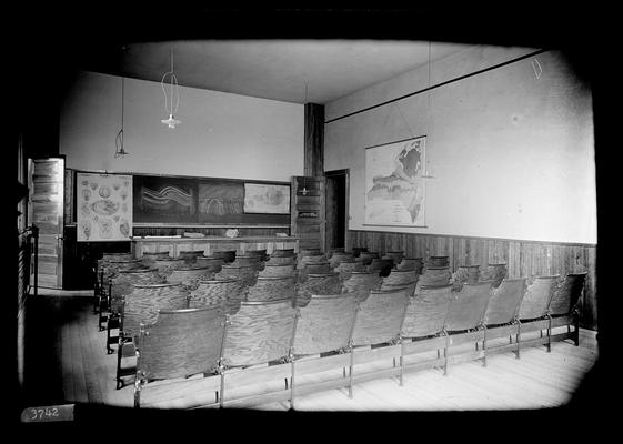 Notation Geology lecture room April 1898