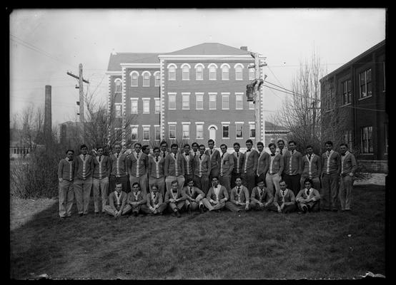 Senior Class 1908, all men