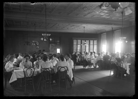 Dining room, Patterson Hall