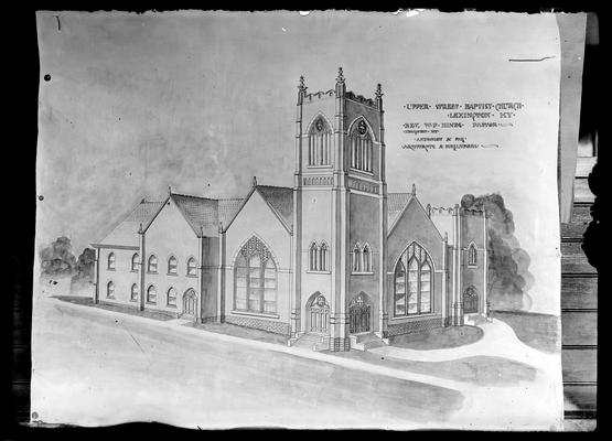 Upper Street Baptist church (copy from plans)