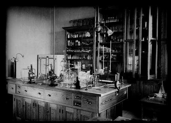Professor Goode's laboratory, Experiment Station