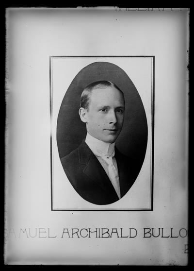 Mr. S.A. Bullock, portrait, copy