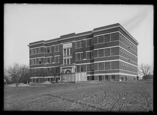 Civil Engineering building before completion
