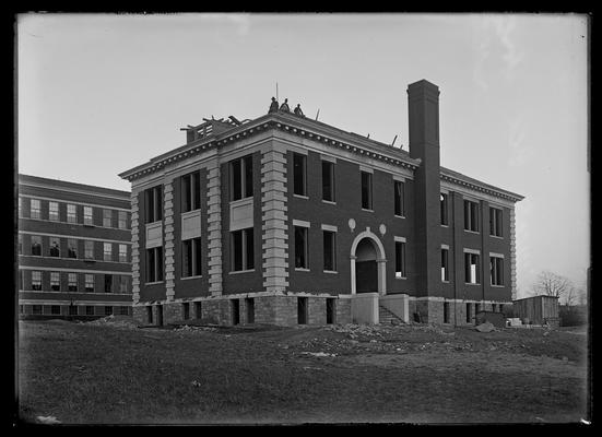 Chemistry Building (Gillis Building) before completion